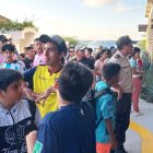 Todo se daba para que Messi    esté presente, el revuelo de su supuesta presencia alteró la tranquilidad de San Cristóbal. Lionel nunca llegó.