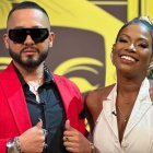 Santiago Castro junto a Aura Arce, en su regreso al programa.