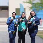 Diana Durango se llevó una medalla en tiro.