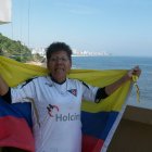 Teresa Cruz, siempre ha estado en las finales internacionales de Liga de Quito. Aquí en Río de Janeiro, donde los albos en el 2008 y 2009 ganaron la Libertadores y Sudamericana.