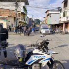 La víctima quedó tendida en la calle José Laborde.