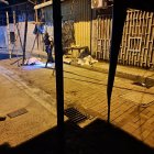 Las víctimas estaban en una esquina.