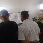 En el velorio de la mujer, sus familiares pidieron justicia.