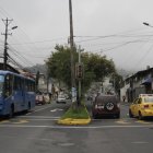 Los cortes de luz afectaron la movilización en la capital.