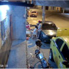 Producto del ataque, una mujer resultó herida