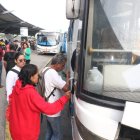 Algunos transportistas quitaron de vista la tarifa.