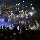 Por todo lo alto celebró Liga de Quito la Sudamericana 2023.