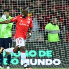 Enner Valencia lleva seis goles con el Internacional de Porto Alegre, en lo que va del Brasileirao.