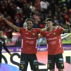 El argentino Nicolás Rinaldi suma un gol en la LigaPro 2023, el cual se lo marcó a Barcelona en septiembre de 2023.