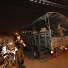 Militares y agentes policiales se encontraban en la Penitenciaria cuando los enfrentamientos iniciaron.