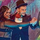 Evelyn Vanessa Calderón bailó como invitada con Carlos Scavonne.