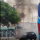 La explosión se registró en Sauces 2.