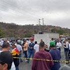 Los trabajadores protestaron por pagos no realizados.