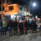 Habitantes de Pelileo se volcaron a las calles luego del asesinato de un policía del Grupo de Operaciones Especiales (GOE).