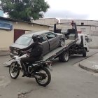 El vehículo fue retirado de la zona la mañana de este jueves.