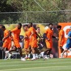 Ecuador juega ante Venezuela en el Monumental de Maturín.