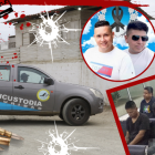 David Parra y Darío Olives trabajan en esta empresa de seguridad. Ambos fueron asesinados.