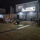 Las víctimas fueron atacadas afuera de este inmueble.