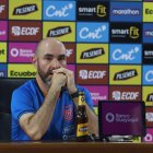 Rueda de prensa de el DT, del la selecciona Ecuatoriana Félix Sánchez Bas, de cara al compromiso que sostendrá el seleccionado Tricolor contra su Similar de Chile por las eliminatoria Sudamericanas