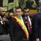 Daniel Noboa fue posesionado como presidente de la República del Ecuador el jueves 23 de noviembre de 2023.