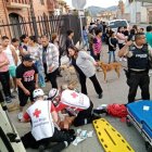 Lugar. Un ciudadano recibió cinco puñaladas en el tórax de personas no identificadas, en plena vía pública.