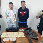 Los dos venezolanos fueron detenidos y trasladados a la Unidad Judicial de Flagrancia.