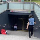 Las estaciones del Metro de Quito han permanecido abiertas en su totalidad, con todos los accesos