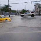 Lluvia provocó inundación en varias partes de Esmeraldas.