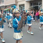El desfile se llevó a cabo en la calle 18 de noviembre.