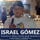 Israel Gómez es el migrante ecuatoriano asesinado en la frontera de México con Estados Unidos. Tenía 32 años.