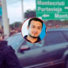 Gerardo Delgado, periodista de Manta, fue asesinado cuando se movilizaba en su vehículo.