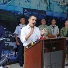 En una breve rueda de prensa dada en el ECU 911, el presidente Daniel Noboa adelantó que se desarrollarán más acciones de seguridad.