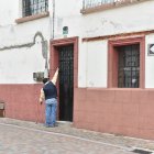 En esta casa fueron encontrados los restos del menor de edad asesinado.