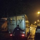 La víctima fue trasladada al Centro Forense de Machala y luego a Arenillas.