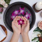 Los baños floridos o con hierbas