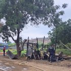 El sitio de la tragedia.