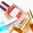 Collection of small perfume bottles