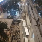 A través de redes sociales los usuarios postearon videos de lo sucedido.