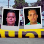 Édgar José Loor Muñoz (izquierda) tenía 44 años, mientras que su conductor, Carlos Gabriel Rivera León, tenía 36 años.