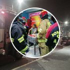 Los heridos fueron atendidos en el lugar y luego trasladados a un hospital.