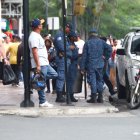 Comerciantes y Metropolitanos se enfrentaron en el centro.