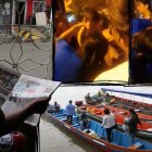 Leyendo la publicación de este Diario donde se relata la tragedia Sonia Barré revive el instante en que ayudó  a los dos niños.