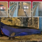 El cuerpo del menor de edad quedó junto a la pared donde intentó colocar el explosivo.