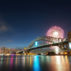 Zonas del Pacífico sur son las primeras en recibir cada nuevo año.