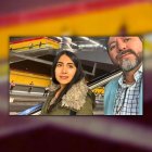 En esta fotografía Mikaella Andrade aparece junto a su padre, quien además era su colega, el abogado Washington Andrade. Él la publicó en X.