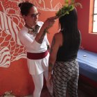 El ritual dura de 15 a 30 minutos dependiendo el diagnóstico del paciente.