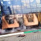 El flagelo consumió todo el inmueble.