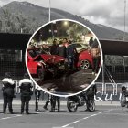 Un día después del choque múltiple en la avenida de los Shyris, los agentes de tránsito realizaron un operativo.