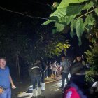 Las víctimas fueron levantadas del lugar luego del crimen perpetrado en una casa.