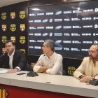 Antonio Álvarez da declaraciones sobre contrataciones en Barcelona.